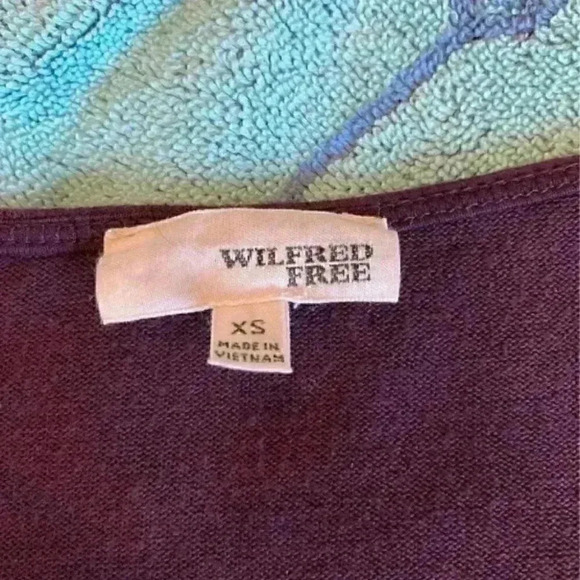 Aritzia Wilfred free purple dress with pockets in size xs - Picture 3 of 5